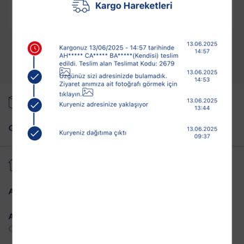 Kargo Teslimatında Personel İlgisizliği Ve Yanlış Bilgilendirme
