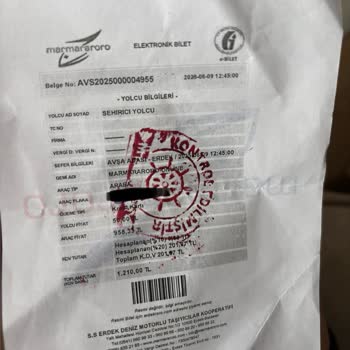 Marmara Roro Kapasite Aşımı Ve Mağduriyet