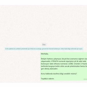 İade Edilen Ürünlerin Ücret İadesi Yapılmıyor, Firmaya Ulaşılamıyor