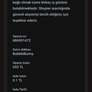 Siparişim Gönderilmedi, Param Da İade Edilmedi!