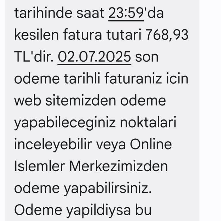 Haksız Yüksek Son Fatura Ve Müşteri Hizmetlerine Ulaşılamıyor