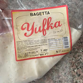 Unmaş Unlu Mamüller Bagetta Yufkanın İçinden Bulaşık Teli Çıktı