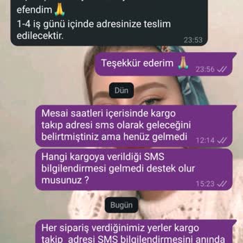 Siparişim Kayıp, Hiçbir Şekilde Bilgilendirilmedim