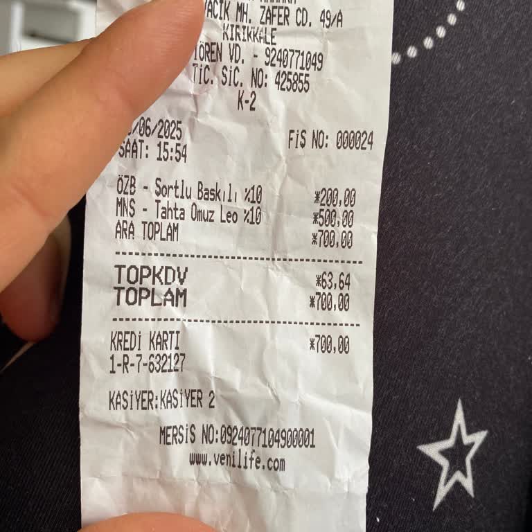 Venilife Giyim Değişim Yokmuş