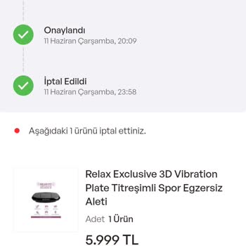 İade Sürecindeki Belirsizlik Ve Müşteri Temsilcisi Sorunu