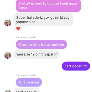 Gerçek Saç Olmayan Kaynak Hizmeti Ve İade Talebi