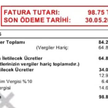 Kısa Sürede Yüksek Fatura Ve Cayma Bedeli Mağduriyeti