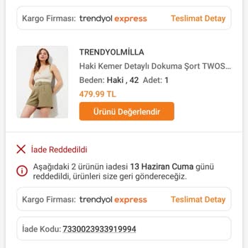 İade Edilen Ürünlerim Kayboldu, Sorumluluk Alınmıyor!