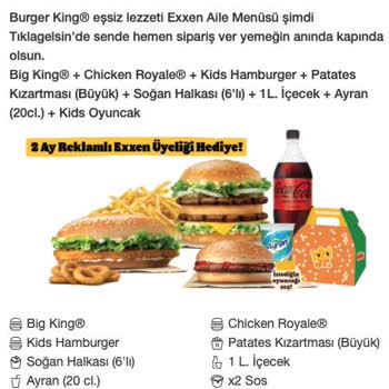 Burger King Ve Exxen Kampanyasında Destek Eksikliği Ve Kod Sorunu