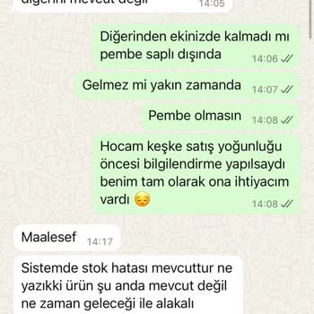 Ürünüm Gönderilmedi, Param İade Edilmedi, İletişim Yok