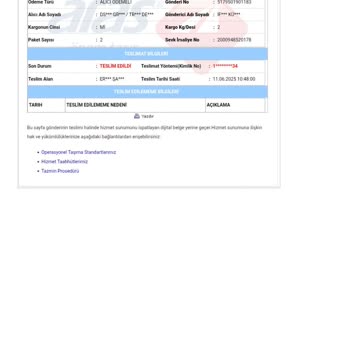 İade Edilen İki Paketten Biri Kayboldu Sorumlular Birbirini Suçluyor