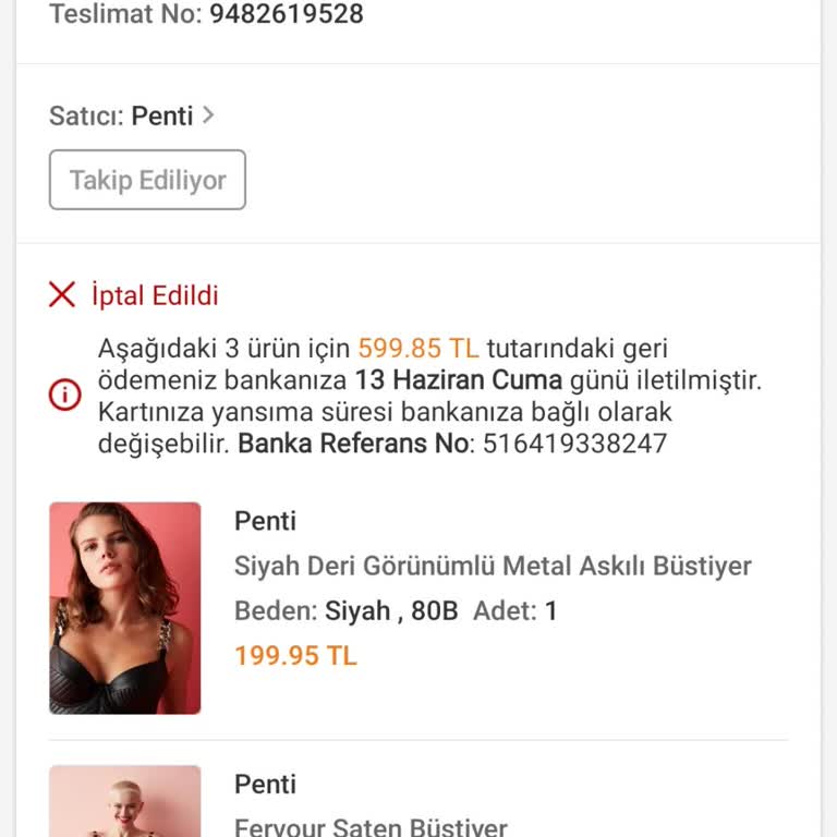 Stokta Olmayan Ürünün Satışı Ve Sipariş İptali Nedeniyle Mağduriyet