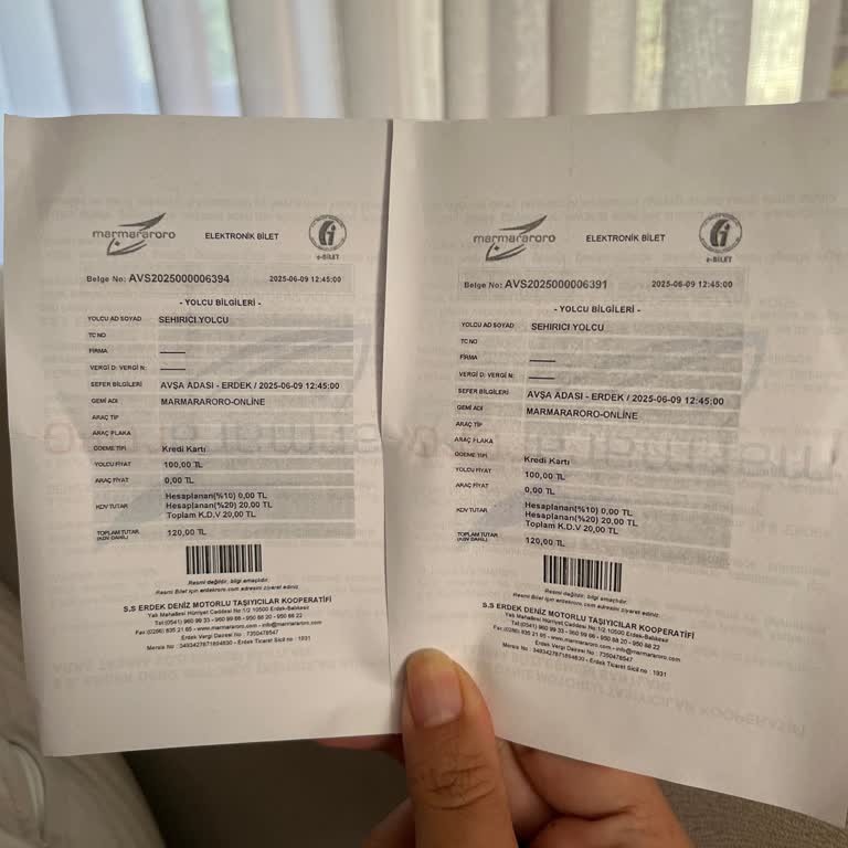 Marmara Roro Seferinde Yaşanan Mağduriyet Hakkında Şikayet