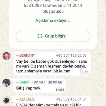 Blackstone Sohbet Grubunda Asistan Ve Platform Üzerinden Yaşadığım Büyük Mağduriyet