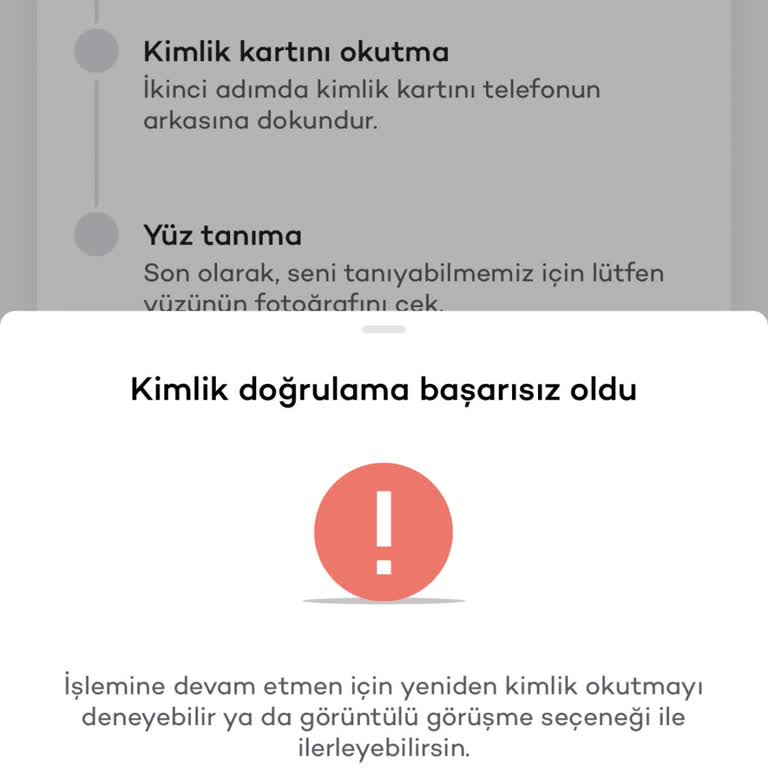 Kullanılmayan Hesaba Gönderilen Parayı Geri Alamıyorum, Şifre İşlemleri Başarısız