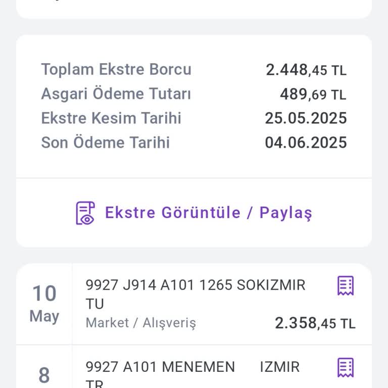 A101 Hadi Kartında Ücretsiz Denen Çay İçin Hala Borç Görünüyor