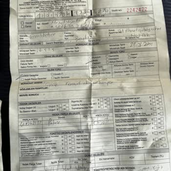 Hoover Çamaşır Makinesi Sürekli Arızalanıyor, Değişim Talebim Karşılanmıyor