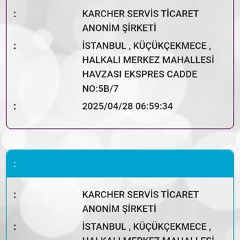 Karcher Buhar Makinesi Servisinden Bilgi Alamıyorum