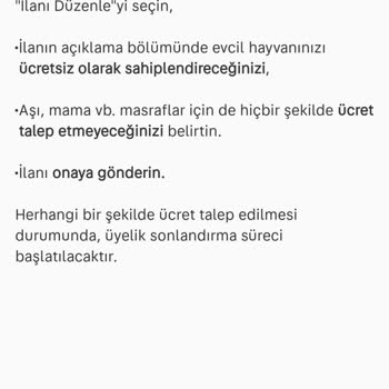Sahibinden'de Ücretsiz Evcil Hayvan İlanı Yayınlatmakta Sürekli Engelleme Ve Doping Zorunluluğu
