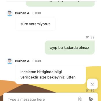 Çekim Talebime Dönüş Yapılmıyor, Destek Yanıtsız Kaldı