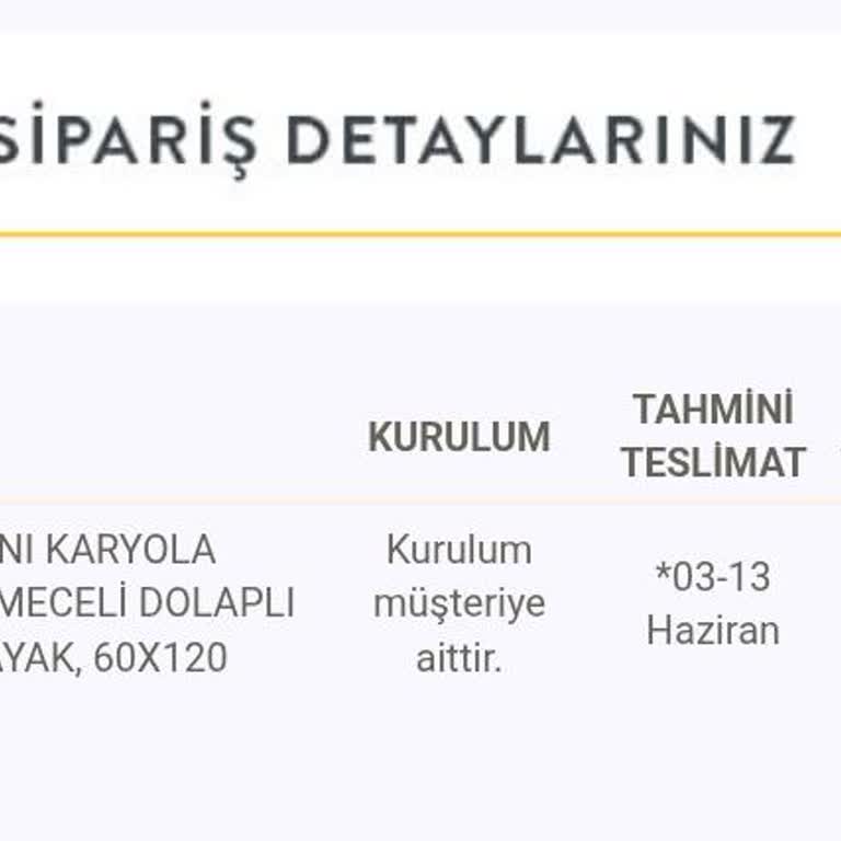 Söz Verilen Teslimat Süresine Uyulmayan Beşik Siparişi Ve İletişim Eksikliği