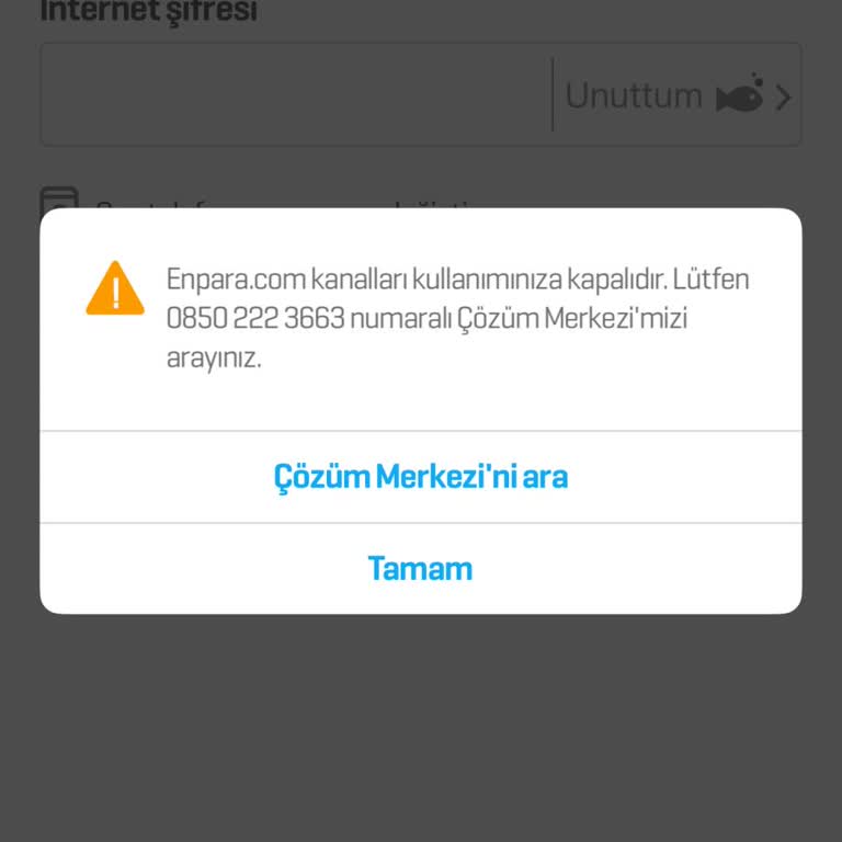 Enpara Hesaplarım Aniden Bloke Edildi, Ticari Faaliyetim Durdu