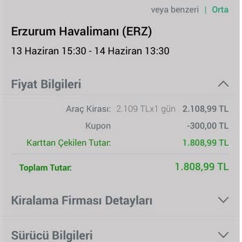 Rezervasyonumda Farklı Araç Ve İlgisiz Hizmet Deneyimi