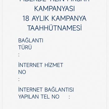 Fiber Kampanya Seçeneği Kaldırıldı, Müşteri Mağdur Ediliyor