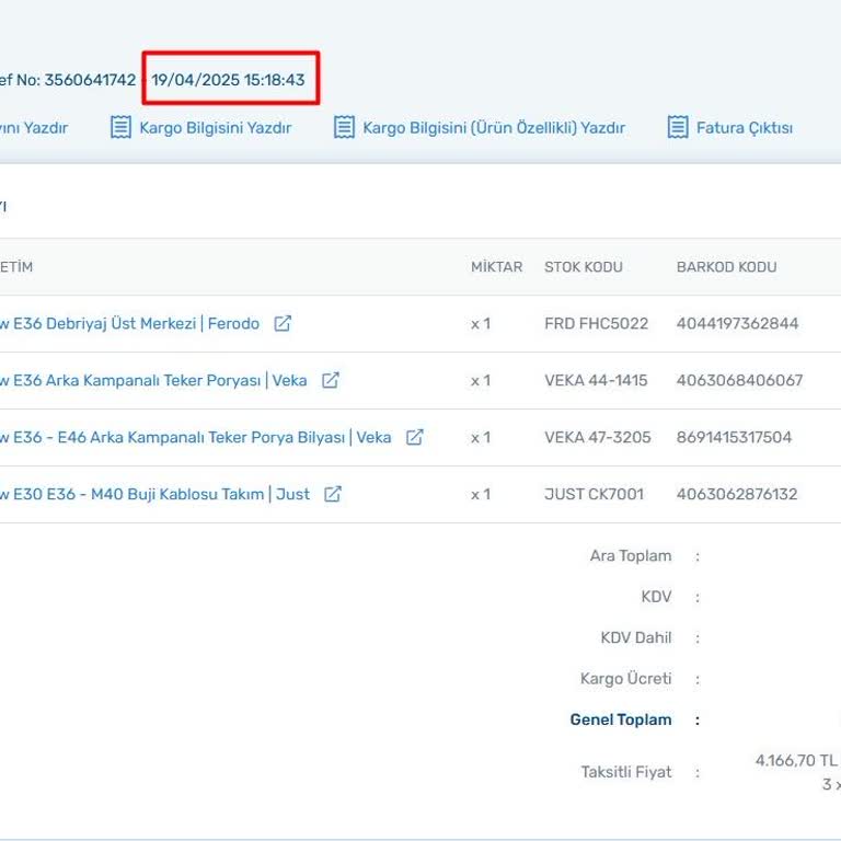 Arızalı Parça Ve Yetersiz Bilgilendirme Nedeniyle Mağduriyet