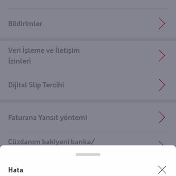 Vodafone Pay Cüzdandaki Paramı Geri Alamıyorum