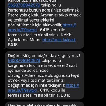 Evde Olmama Rağmen Kargo Teslim Edilmedi, Yanıltıcı SMS Gönderildi