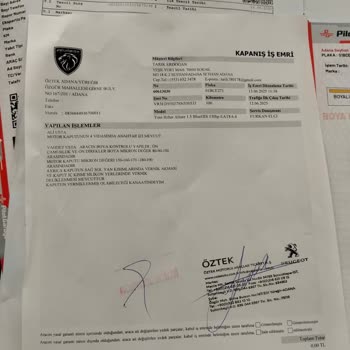 Sıfır Araçta Hasar Çıkması Ve Bayi İle Çözüm Sorunu