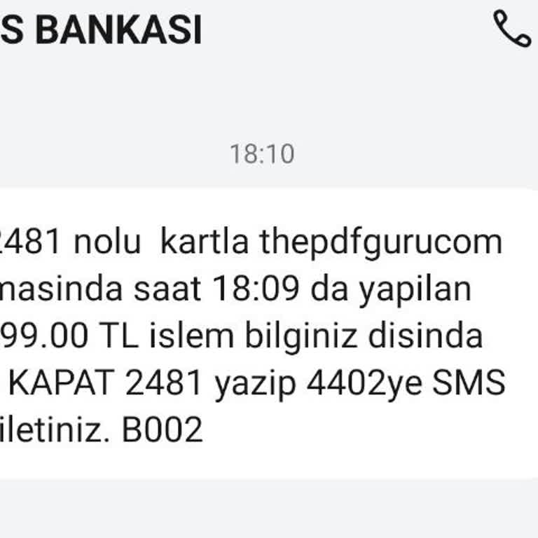 İzinsiz Yüksek Tutarda Para Çekildi, Acil Çözüm Bekliyorum