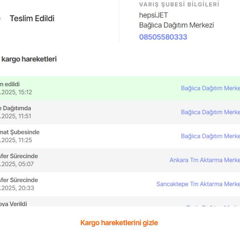 Kargom Güvenliğe Bırakılmadı, Müşteri Hizmetleri Çözüm Sunmadı