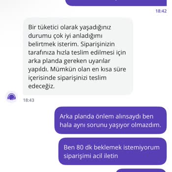 Getir Büyük Siparişim Saatlerce Gecikti, Mağdur Oldum!