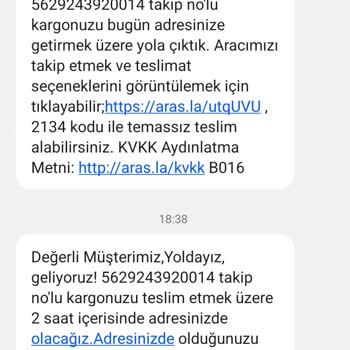 Aras Kargo Varsak Şubesinin Teslimat Gecikmesi Mağduriyet Yaşatıyor