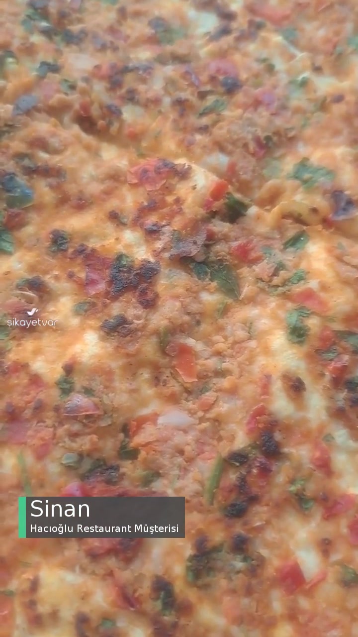 Hacıoğlu Restaurant Lahmacun Çiğ Geldi! videonun kapak resmi