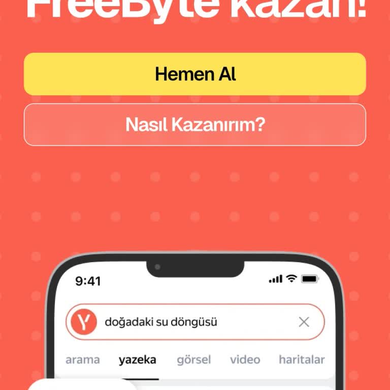 Yandex Arama Motoru Kullanımına Rağmen 5GB İnternet Hediye Edilmedi