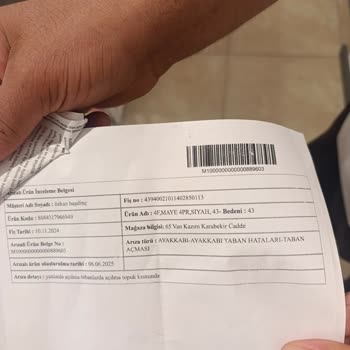 Garanti Süresi İçinde Reddedilen Ürün Değişim Talebim