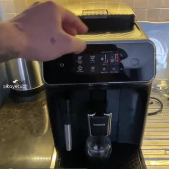 Philips 2200 Kahve Makinesi İlk Kullanımda Arızalı Çıktı