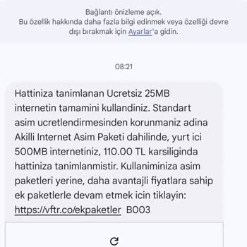 Kullanılmayan Üyelik Ve İnternet Paketi İçin Haksız Ücretlendirme