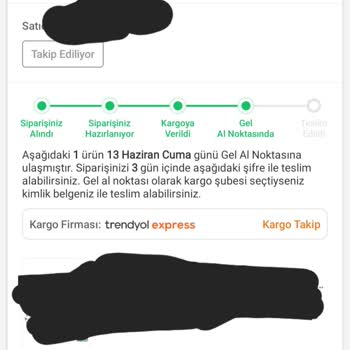Kod Sorunu Nedeniyle Siparişimi Teslim Alamıyorum