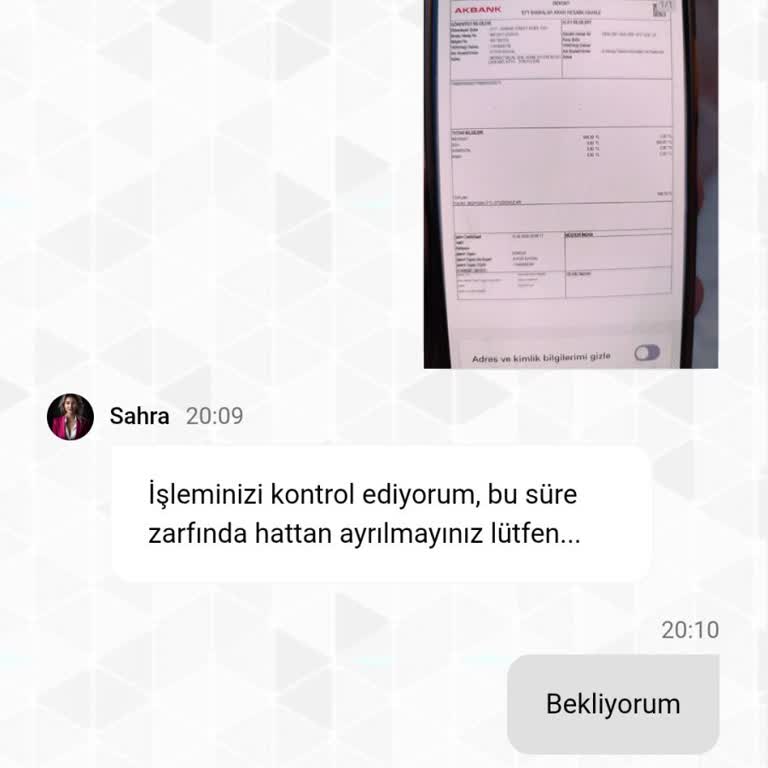 Havale Sonrası Para Transferim Onaylanmadı