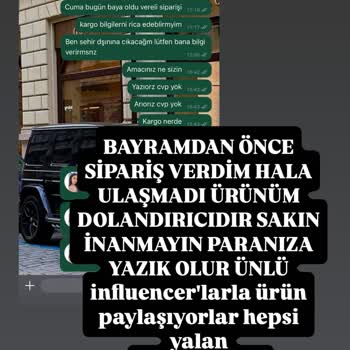 Sipariş Verdim, Ne Ürün Var Ne Bilgi