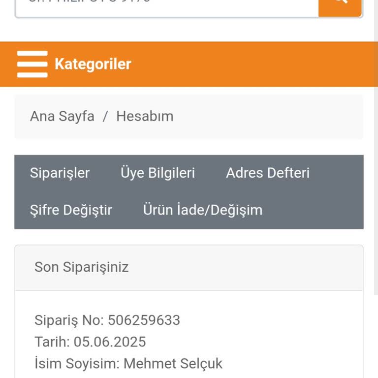 Siparişlerim Teslim Edilmedi, Mağduriyet Yaşadım