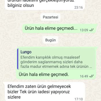 Siparişimde Yanlış Ürün Ve İade Sorunuyla Karşılaştım