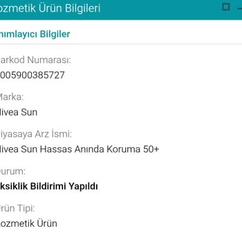 Aldığım Ürün Ciltte Kızarıklık Ve Kaşıntıya Sebep Oldu, Orijinalliği Şüpheli