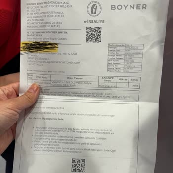 Defolu Ürün Ve İlgisiz Mağaza Personeli Nedeniyle Mağduriyet Yaşadık