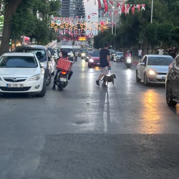 Trendyol Kurye Sürücüsünün Trafik Kurallarına Uymaması