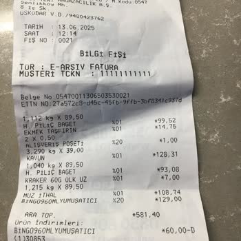 A101 Florya Şubesinde Poşet Ve Hizmet Sorunu